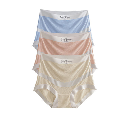 Plus Size Maternity Panties Soft and Comfortable, High Waist Belly Support, Thin Breathable Pregnancy Underwear Briefs