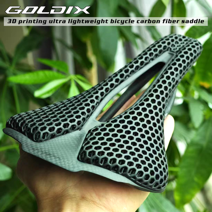 3D Printing Bicycle Carbon Saddle Ultra Lightweight Road Bike  MTB Racing Saddle With Comfort Cushi 4