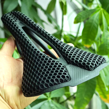 3D Printing Bicycle Carbon Saddle Ultra Lightweight Road Bike  MTB Racing Saddle With Comfort Cushi 3