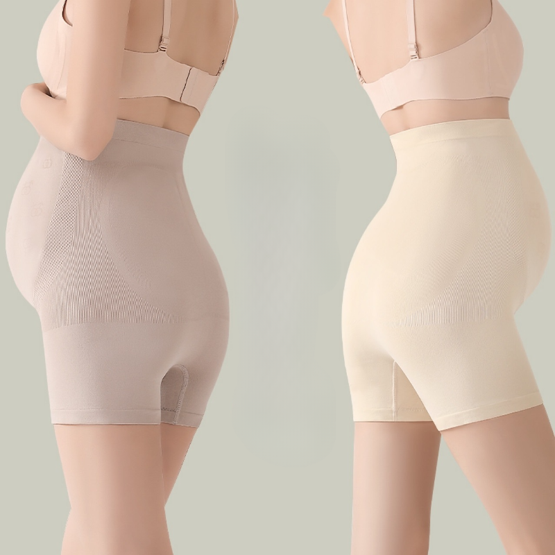 Safety Shorts Summer Seamless Silk Under Skirt, Summer Thin Seamless Leggings, Maternity Panties High Waist Underwear