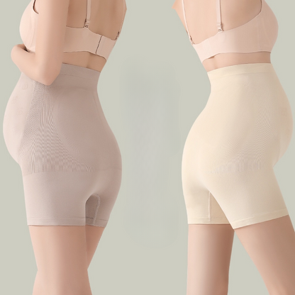 Safety Shorts Summer Seamless Silk Under Skirt, Summer Thin Seamless Leggings, Maternity Panties High Waist Underwear
