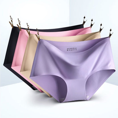 Ice Silk Pregnant Women Underwear, Comfortable Postpartum Low Waist Maternity Briefs, Seamless Pregnancy Underwear