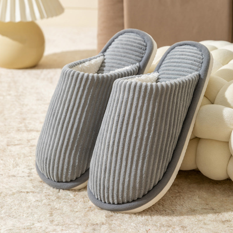 UltraSoft NonSlip Mens Slippers For Winter Warm Plush Indoor Home Shoes With Comfort Flat Heel Perf 6