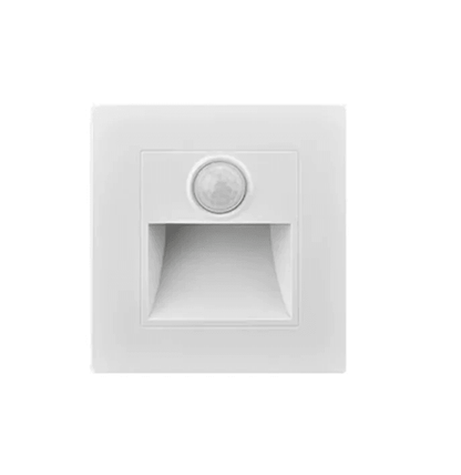 Motion Sensor Night Light AC 110V240V LED Recessed Staircase  Bedroom Wall Lamp With Auto OnOff Det 10