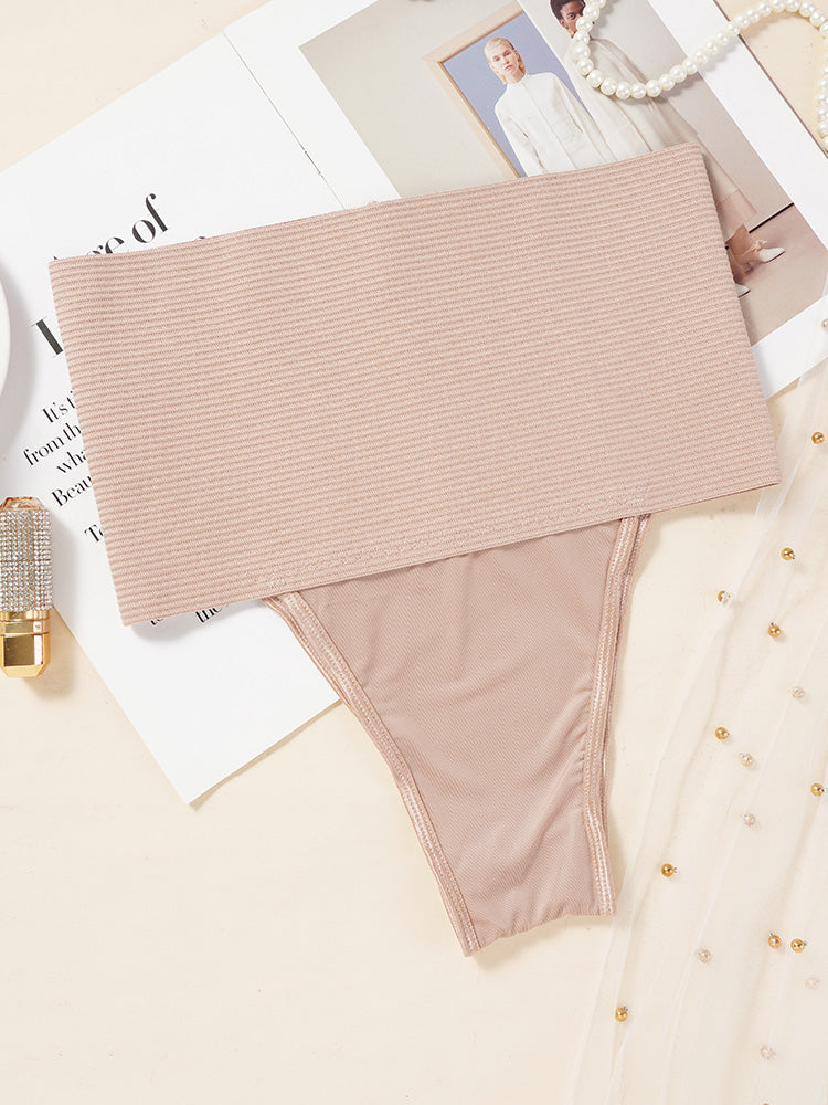 High Waist Elastic Underwear For Pregnant Women Postpartum Shaping Belly Tightening Hip Lifting Sea 6