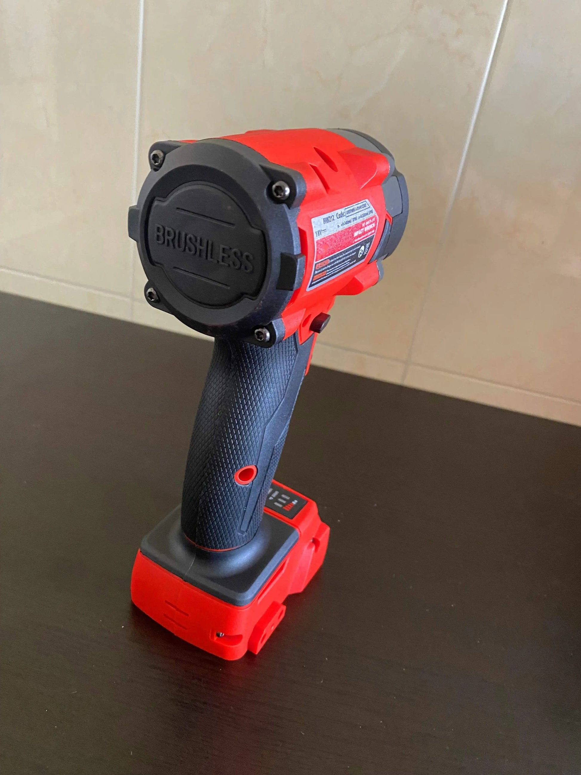 Cordless Brushless Electric Impact Wrench 18V Compatible 2