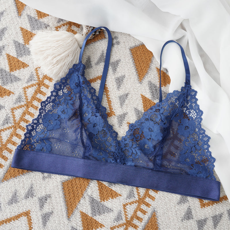 Female Unlined Transparent Bras Lace Sexy Lingerie Bralette Sexy Bra For Woman Lace Thin Underwear  7
