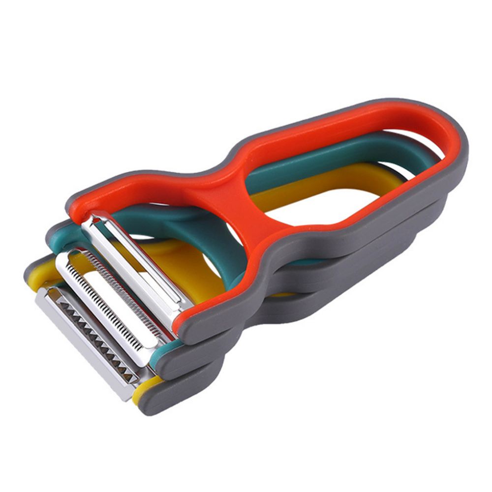 Ultimate Kitchen Helper Multifunction Vegetable Chopper  Potato Peeler Set With Stainless Steel Bla 6