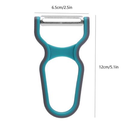 Ultimate Kitchen Helper Multifunction Vegetable Chopper  Potato Peeler Set With Stainless Steel Bla 5