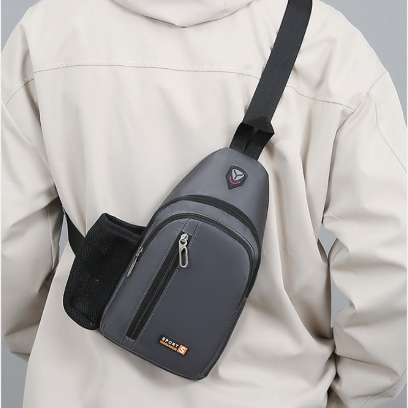 New Casual Breast Bag Multifunctional Large Capacity Travel Crossbody Bag Fashion Shoulder Bag For  2