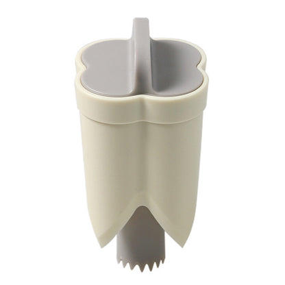 Quick-Core Kitchen Tool: 2-in-1 Seed Remover for Peppers and Fruit, Reusable, Portable Vegetable Coring Tool for Easy M