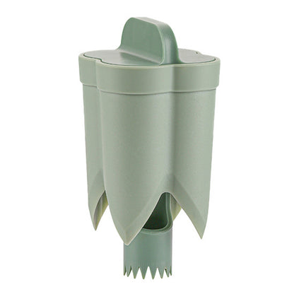 Quick-Core Kitchen Tool: 2-in-1 Seed Remover for Peppers and Fruit, Reusable, Portable Vegetable Coring Tool for Easy M