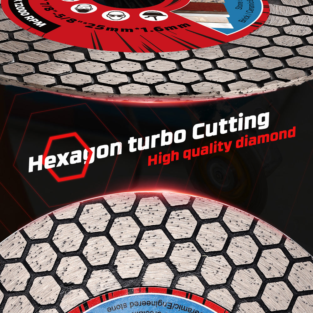 Professional Diamond Cutting Disc For Tile  Stone D115mm125mm Circular Saw Blade For Ceramic Porcel 1