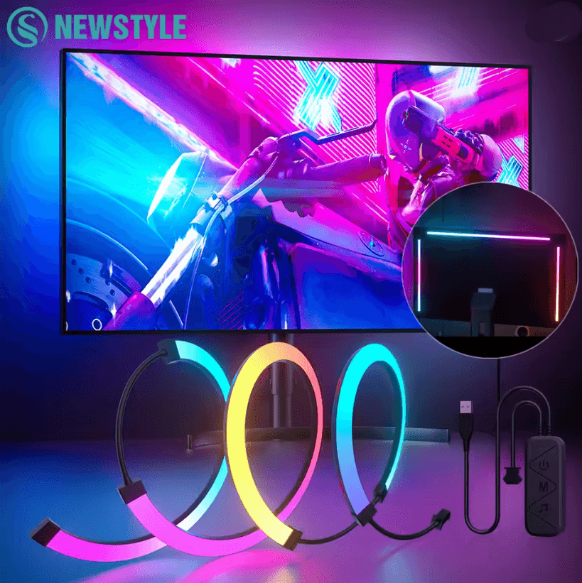 RGB Gaming Lights Strip Monitor Backlight LED Sync for PC and Game Room