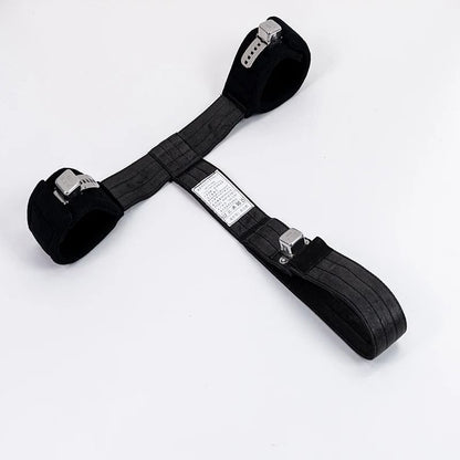 Feet Magnetic Restraint Strap T Shaped For Patient Restless On Bed Binding Healthcare Black 4