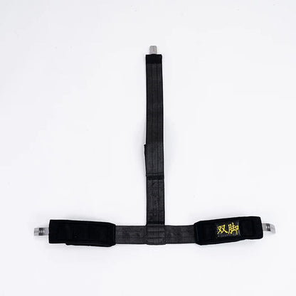 Feet Magnetic Restraint Strap T Shaped For Patient Restless On Bed Binding Healthcare Black 5