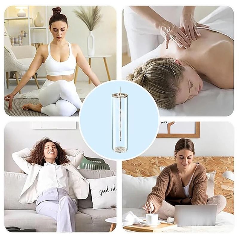 Modern Glass Incense Burner Anti Ash Flying Incense Holder With Removable Glass Ash Catcher For Hom 6