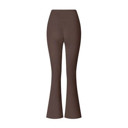 High Waist Flared Leggings Wide Leg Yoga Pants 5