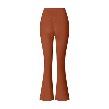 High Waist Flared Leggings Wide Leg Yoga Pants 11