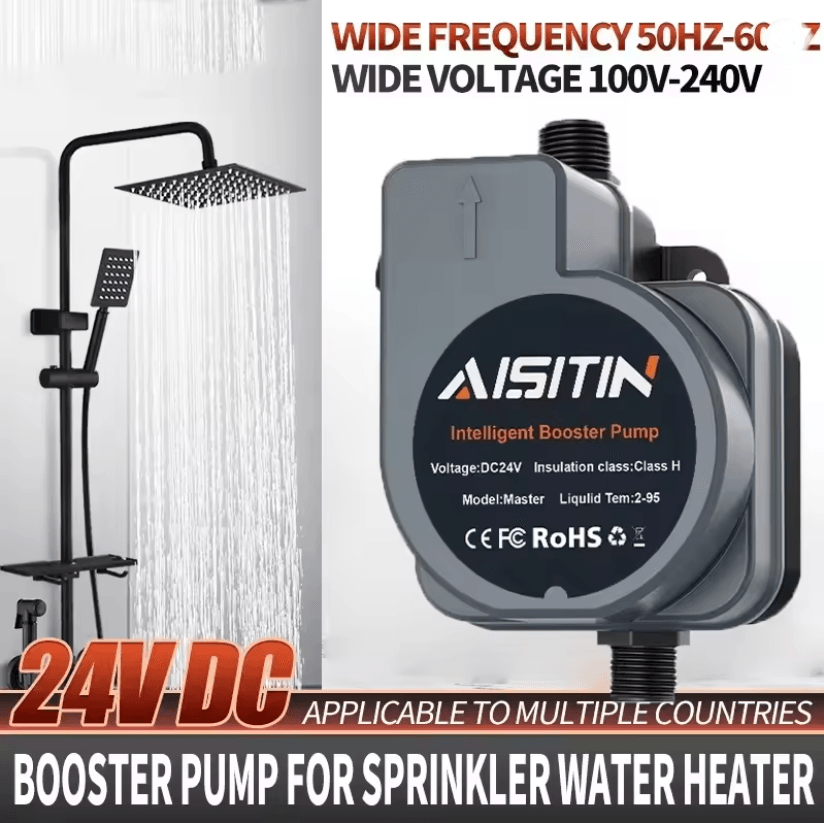 Automatic Water Booster Pump 180W Brushless Silent Pressure Pump for Home