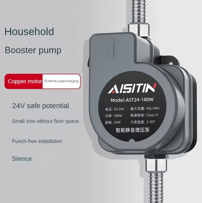 Automatic Water Booster Pump 180W Brushless Silent Pressure Pump For Home 1