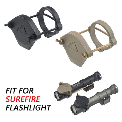 Tactical Flashlight Lens Protector Cover For Scout Style Weapon Lights