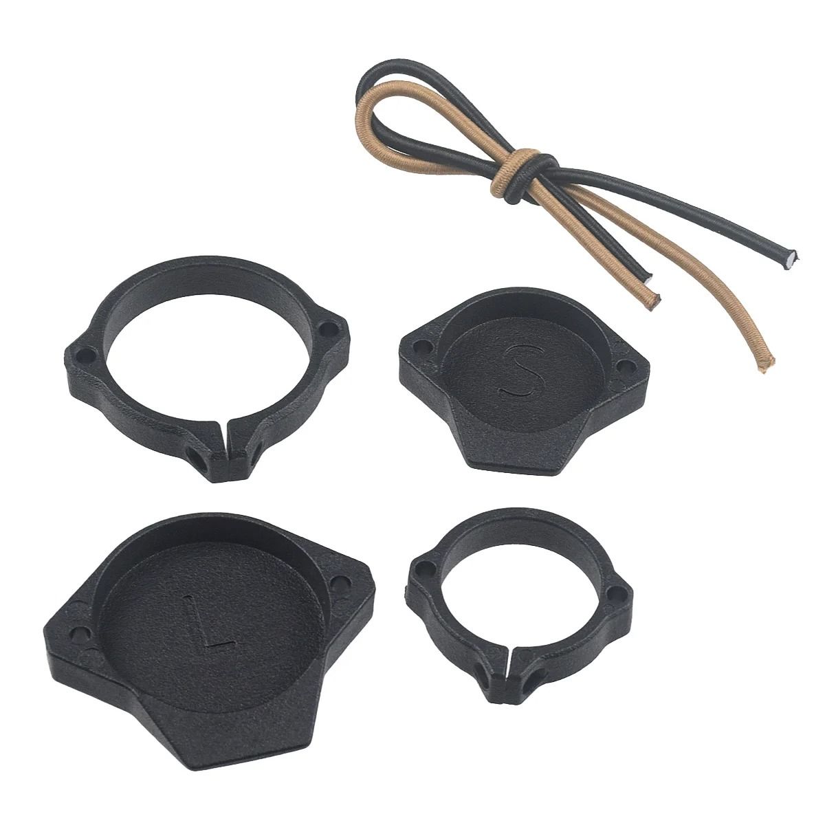 Tactical Flashlight Lens Protector Cover For Scout Style Weapon Lights 1