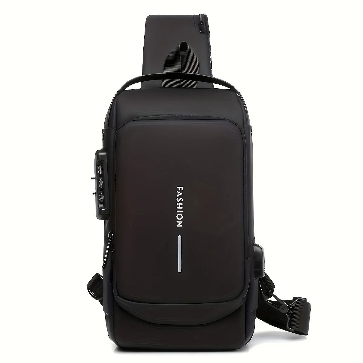 Mens Anti Theft Chest Bag With Durable Oxford Fabric For Motorcycle And Casual Wear 5