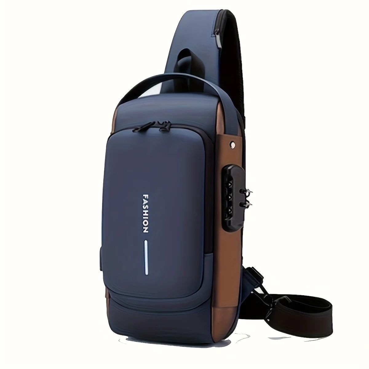 Mens Anti Theft Chest Bag With Durable Oxford Fabric For Motorcycle And Casual Wear 6