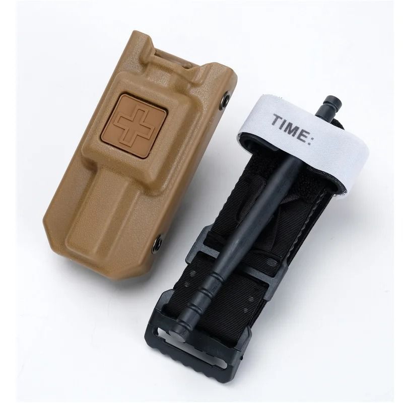 Emergency Tourniquet Storage Pouch And First Aid Kit With MOLLE Attachment 1