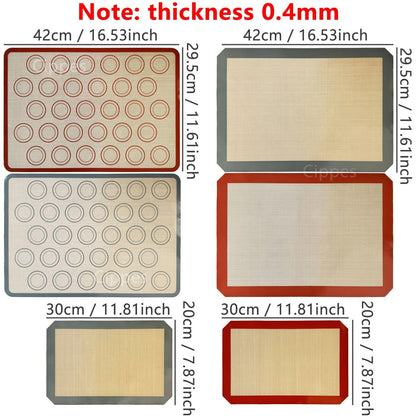 Silicone Non Stick Baking Mat Reusable Heat Resistant Oven Liner 2
