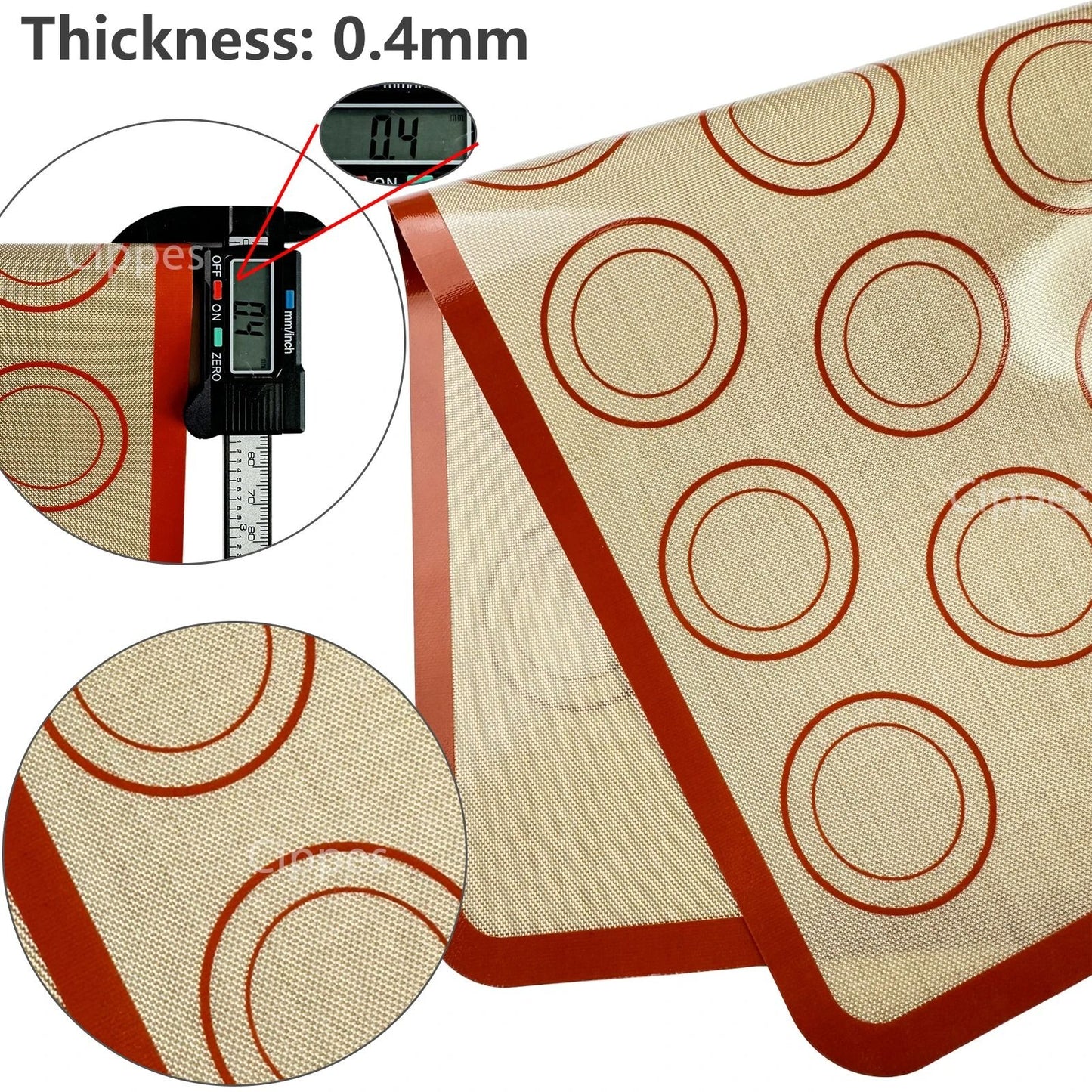 Silicone Non Stick Baking Mat Reusable Heat Resistant Oven Liner 3