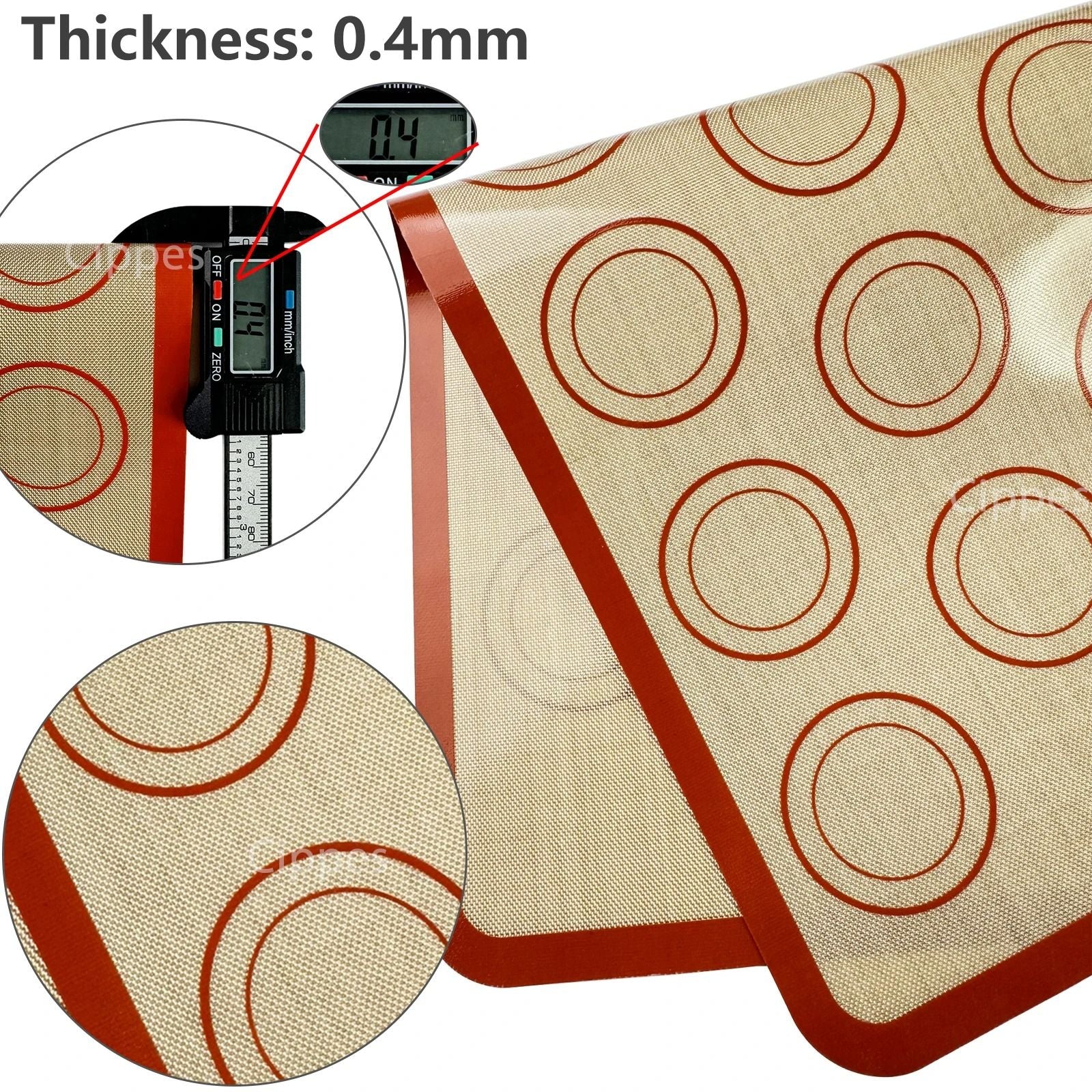 Silicone Non Stick Baking Mat Reusable Heat Resistant Oven Liner 3