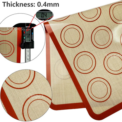Silicone Non Stick Baking Mat Reusable Heat Resistant Oven Liner 3