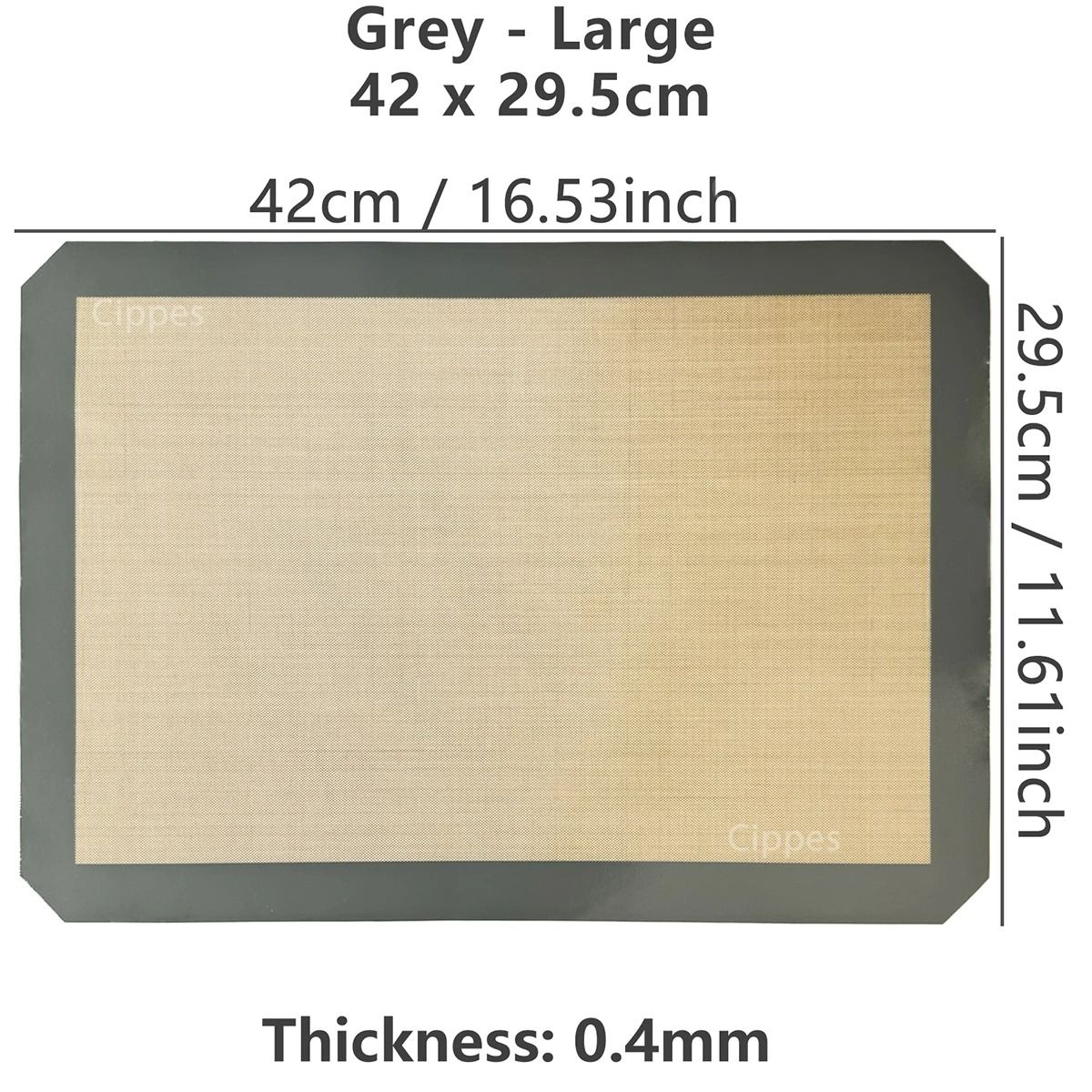 Silicone Non Stick Baking Mat Reusable Heat Resistant Oven Liner 12