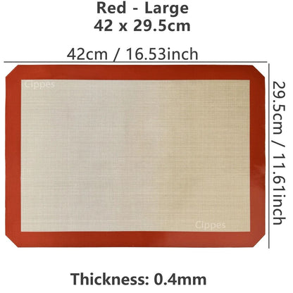 Silicone Non Stick Baking Mat Reusable Heat Resistant Oven Liner 13