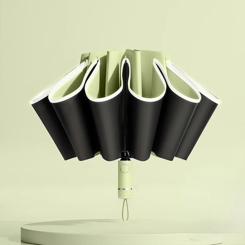 Automatic Reverse Folding Umbrella With Windproof And UV Protection 10