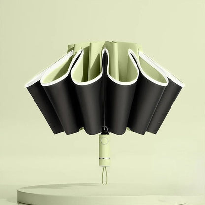 Automatic Reverse Folding Umbrella With Windproof And UV Protection 10