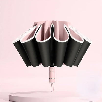 Automatic Reverse Folding Umbrella With Windproof And UV Protection 12