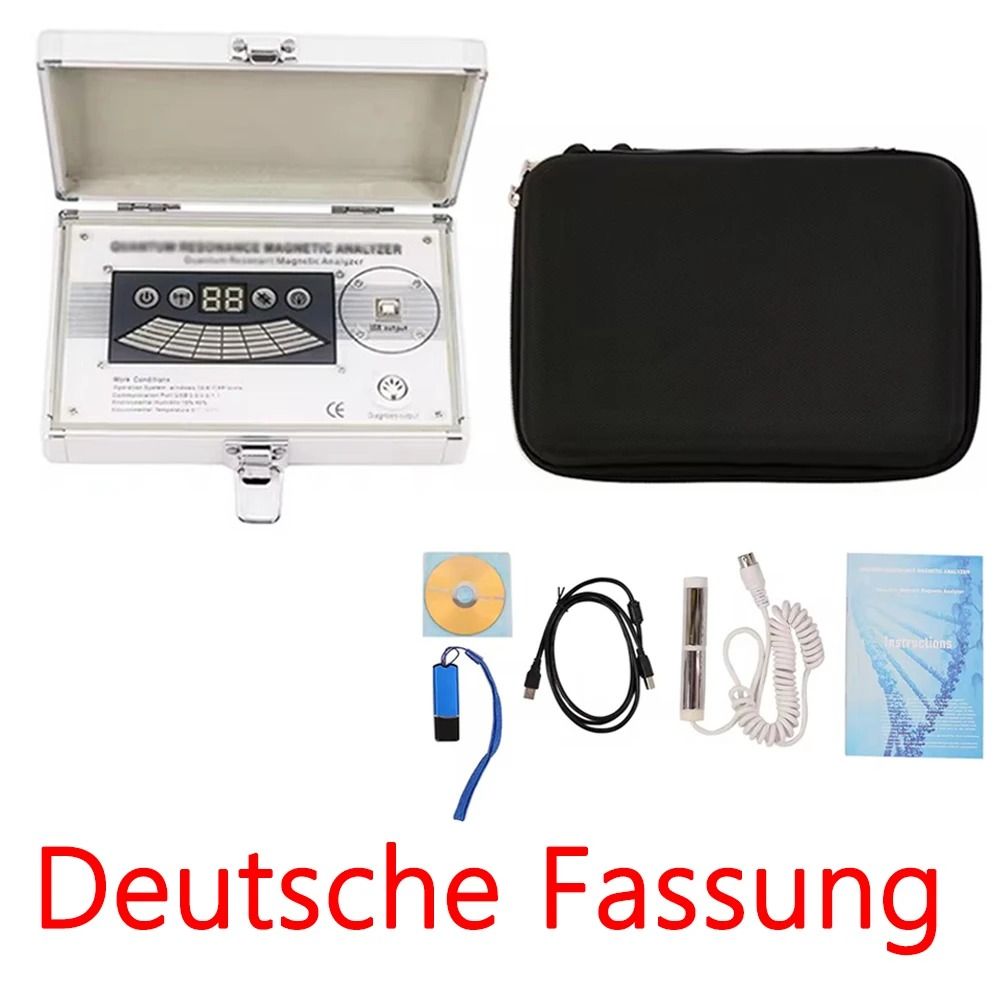 Portable Quantum Magnetic Body Health Analyzer With 54 Reports 14