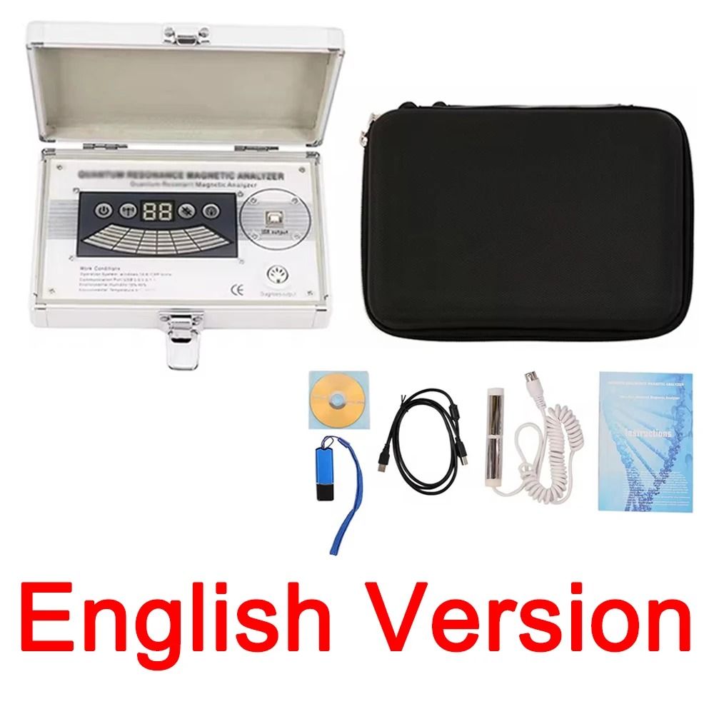 Portable Quantum Magnetic Body Health Analyzer With 54 Reports 8