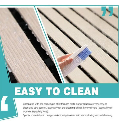 Premium Bath Mat Tub Shower Mat Non Slip PVC Bathroom Floor Pad Anti Bacterial Anti Slip Shower Pad 4