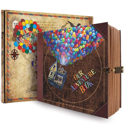 Retro Kraft Memory Scrapbook Album 146 Pages 8