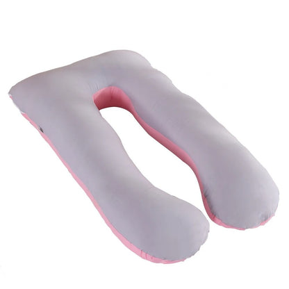 U Shaped Pregnancy Pillowcase Soft Cotton Cover 9