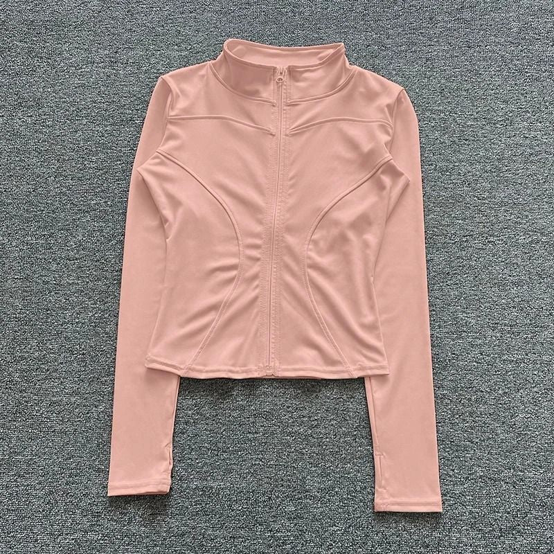 Women Sport Jacket Long Sleeve Fitness Shirt 10