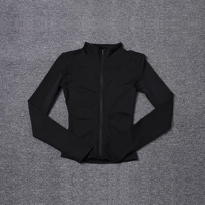 Women Sport Jacket Long Sleeve Fitness Shirt 6