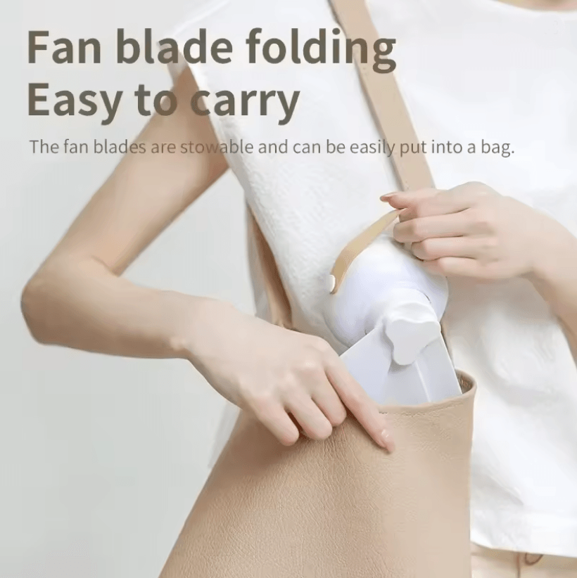 Portable Ceiling Fan Rechargeable Camping Tent Fan With Remote Control And LED Light 1