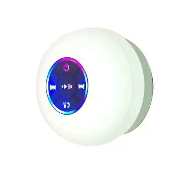 Mini Portable Bluetooth Speaker Waterproof With LED Lights And Suction Cup 3