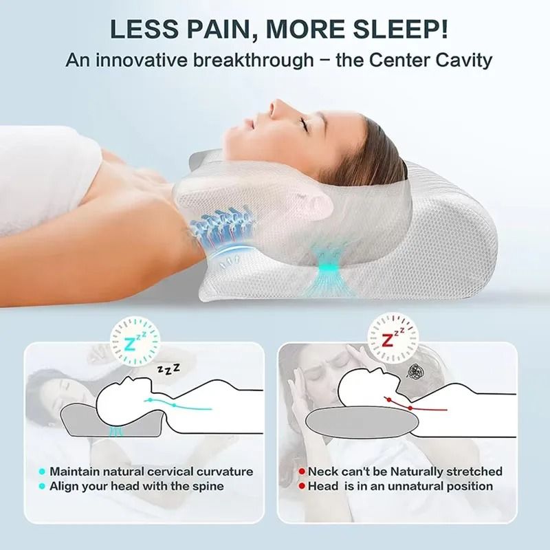 Cervical Support Memory Foam Pillow 2