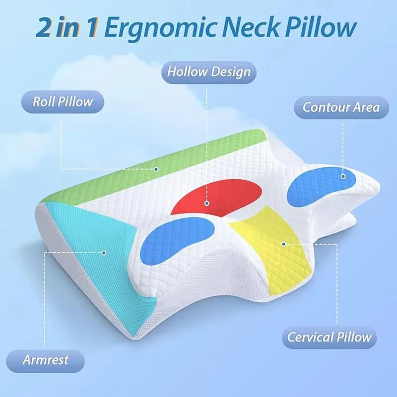 Cervical Support Memory Foam Pillow 4